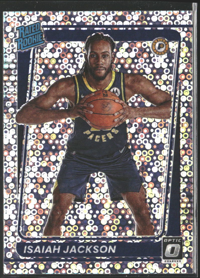 2021-22 Donruss Optic #167 Isaiah Jackson Fast Break Holo