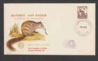 AUSTRALIA 1960 FDC WCS 6d ANT-EATER ADDRESSED