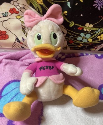 1986 Hasbro Disney Duck Tales Webby Vanderquack 12'' Plush Vintage Toy