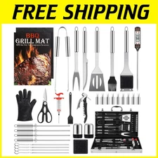 Stainless Steel Grilling Accessories Set