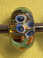 Trollbeads  Coral and Starfish Bead OOAK Uniq...