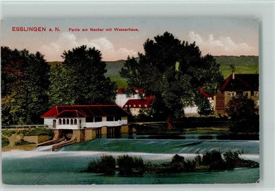 10148692 - 7300 Esslingen Partie am Neckar mit Wasserhaus