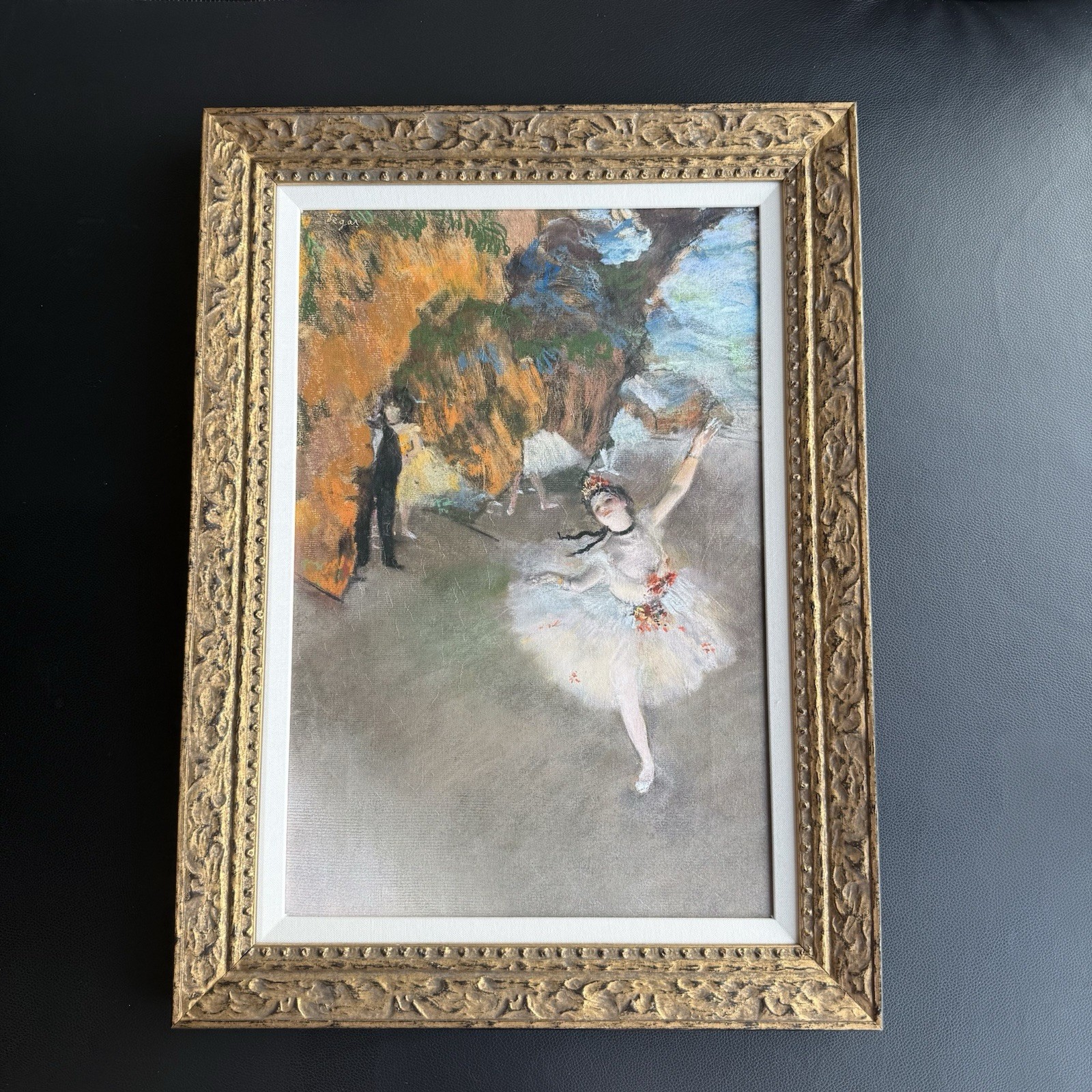 Edgar Degas The Star Print L'Étoile Framed 1878 Impressionist Ballerina 16x22in