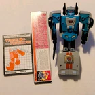 TRANSFORMERS G1 SIREN WITH HEADMASTER QUIG 1988 100% COMPLETE VINTAGE HASBRO