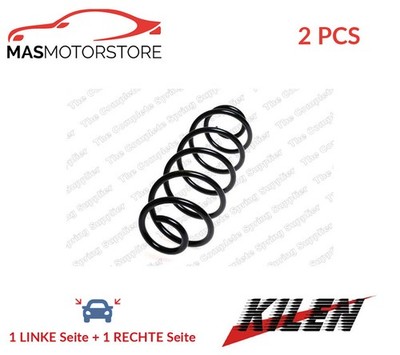 SCHRAUBENFEDER FAHRWERKSFEDER HINTEN KILEN 61028 2PCS P FÜR PEUGEOT 207 1.4L