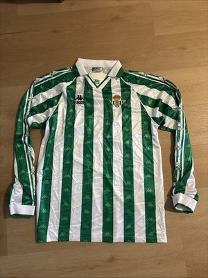 Kappa Real Betis Vintage Long Sleeve Jersey Size XL/2XL