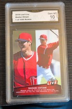 Leaf Live Trading Cards 7