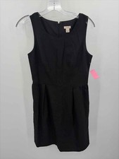 Pre-Owned J Crew Black Size 4 Short Sleeveless Dress