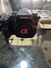 Sony DSLR A-100.Digital Camera  Sony MACRO .38m/1.3ft Lens with accessories