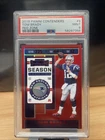 2019 Panini Contenders Season Ticket Tom Brady #9 Red Zone PSA-9