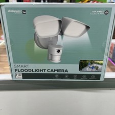 Floodlight Camera HD Surveillance, Motion Alerts  1800-Lumen Light