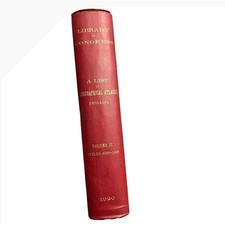 Antique 1920 A List of Geographical Atlases in the Library of Congress Vol IV