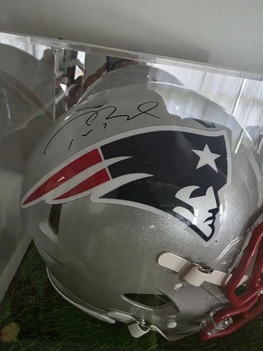 Tom Brady Signed Full Size Authentic New England Patriots Speed Helmet Fanatics