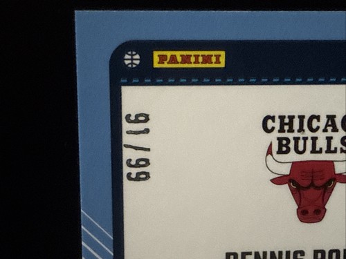 2024-25 Donruss Optic Dennis Rodman #241 Red Optic 91/99 Jersey & Color Match! - Picture 6 of 9