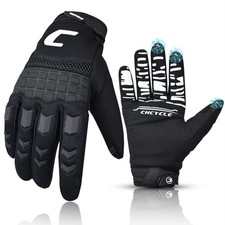 Dirt Bike Gloves Mountain Bike Motocross Motorcycle Gloves for Men Motorbike ...