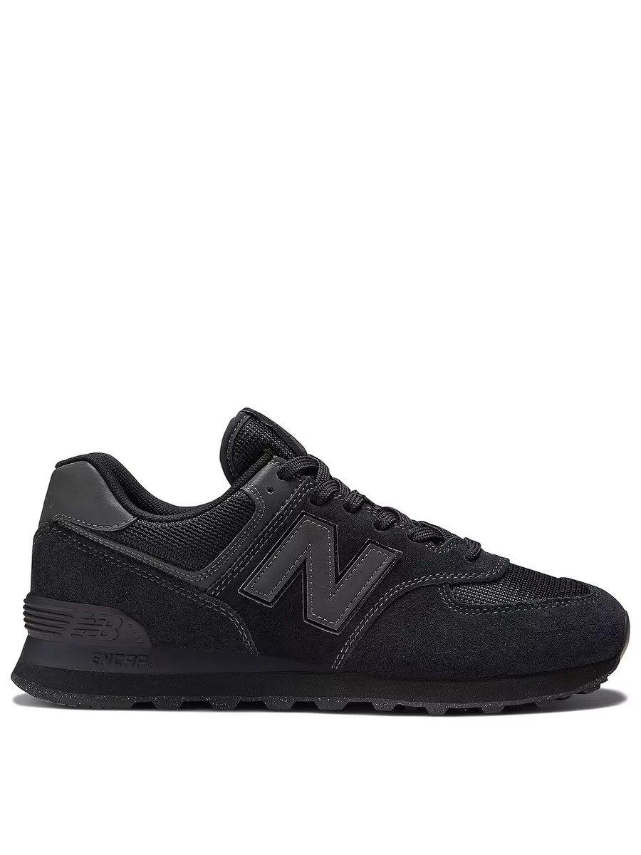 New Balance Classic 574 ブラック 8 US New Balance 574 unisex sneakers in black | ASOS