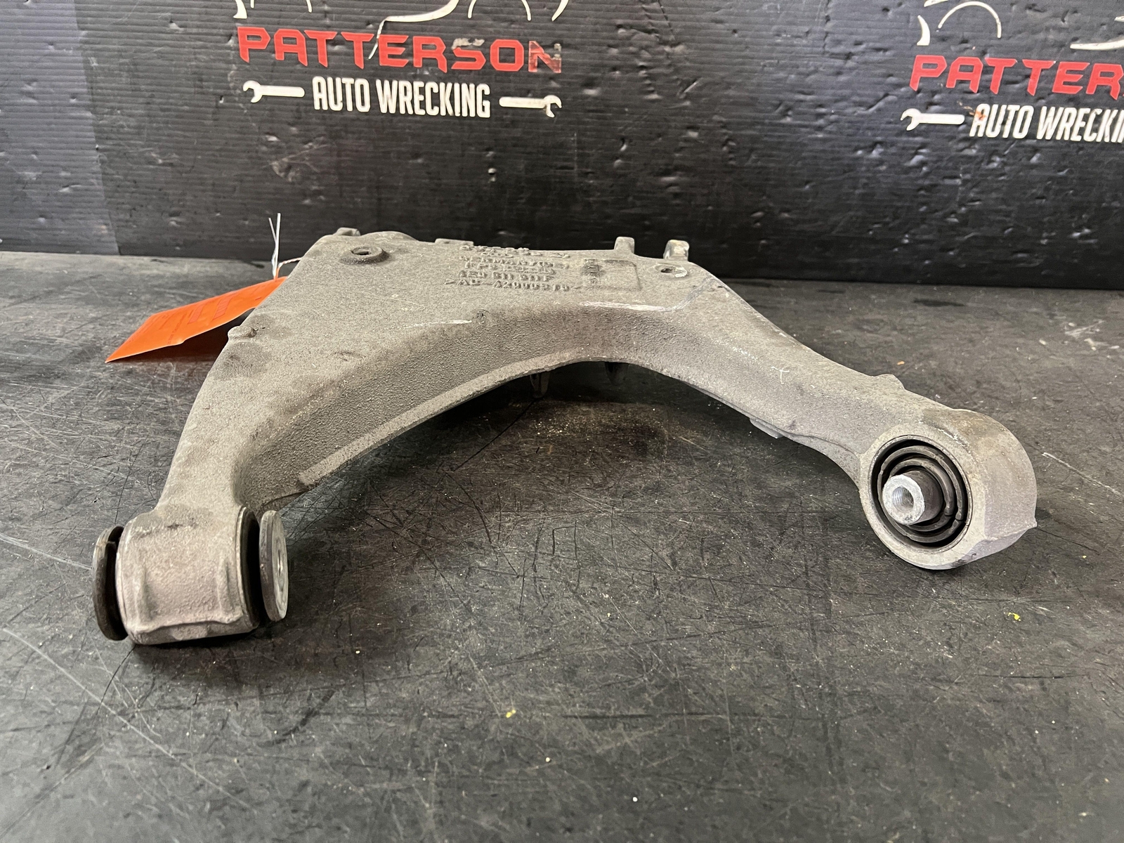 06-10 BENTLEY CONTINENTAL GT REAR DRIVER LEFT LH LOWER CONTROL ARM ID 03428821