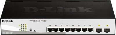 DGS-1210-10p D-Link 10 Port Gigabit Poe Smart Switch