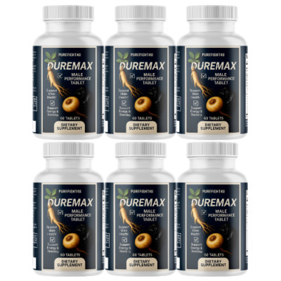 Duremax Tablets for Strength & Endurance Supplement, 6 Bottles