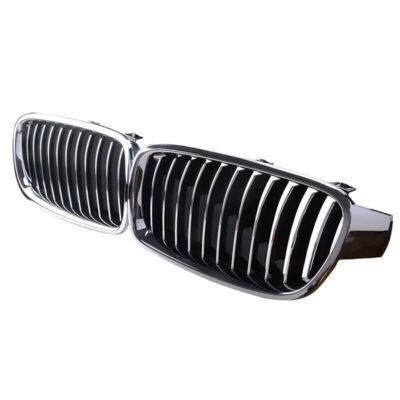 Pair Chrome Front Grille/Grilles Kidney For BMW 3-Series F30 F31