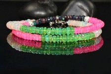 Faceted Opal Beaded Necklace For Women AAA Ethiopian Faceted Opal Necklace