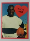 1990 Jump Inc You're Cool Valentines Card Michael Jordan, Hand Cut, Bulls, HOF