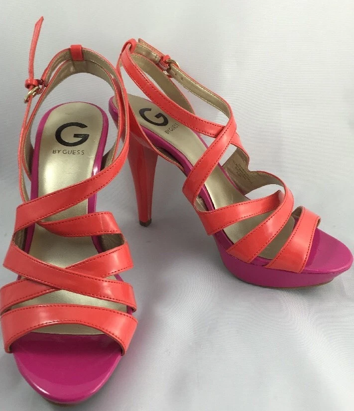 Guess hotsell pink heels