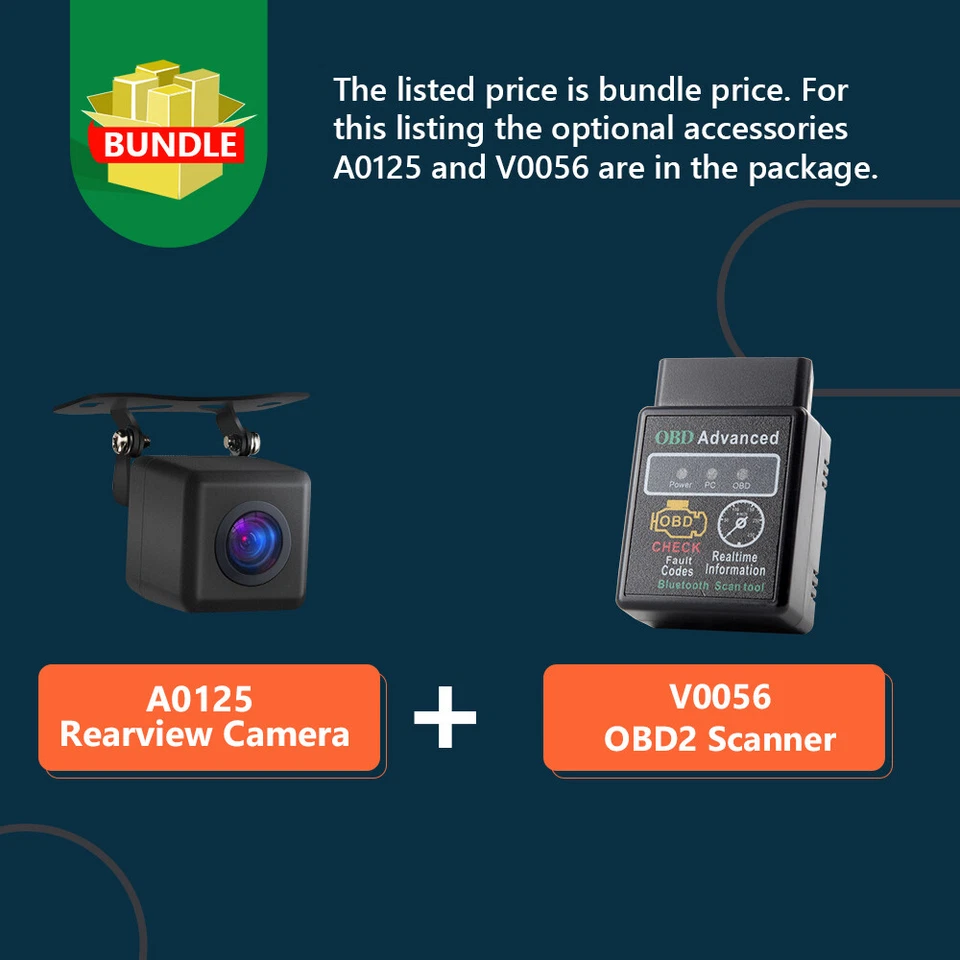 CAM+OBD+Android 13 9" Touch screen Car Radio Bluetooth GPS Audio for BMW E90-E93 - Image 2 of 4