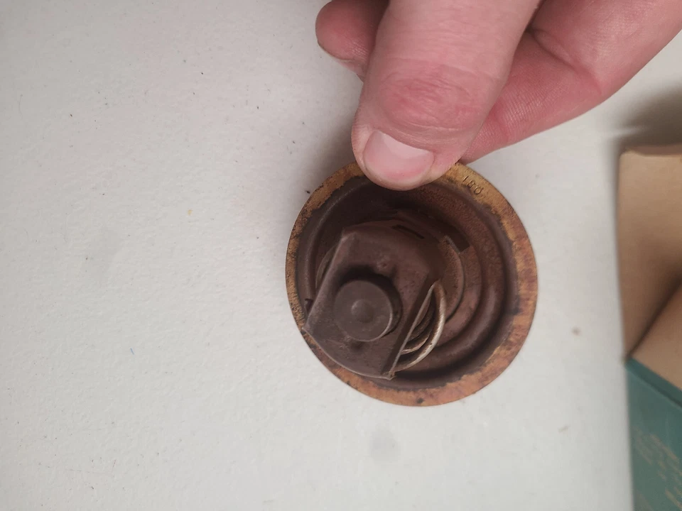 Termostato positivo de temperatura estándar vintage Allstate 7851 válvula poppet Foto 4 de 4