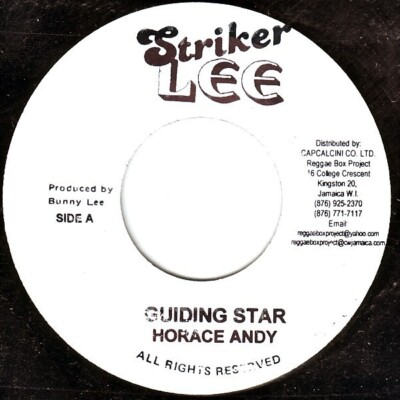 HORACE ANDY - MY GUIDING STAR + VERSION (STRIKER LEE) 1973
