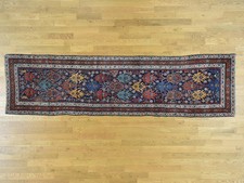 3'5" x 12'9" Full Pile Antique Mint Condition Northwest Wide Runner R36267