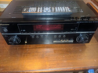 Pioneer VSX-1019AH-K 7-Channel A/V Receiver bundle. Includes