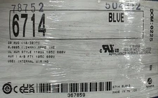 Alpha Wire 6714 #20awg EcoWire mPPE Tinned Copper Hook Up Wire 600V Blue /50ft