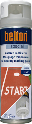 Kurzzeit Markierer Markierung markieren weiß 500ml Belton Special Spray K323580
