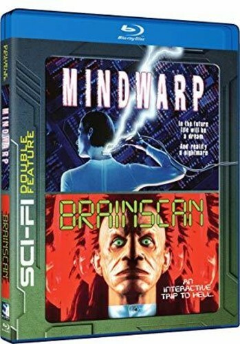 Mindwarp / Brainscan (Blu-ray) Sci-Fi double feature - NEW