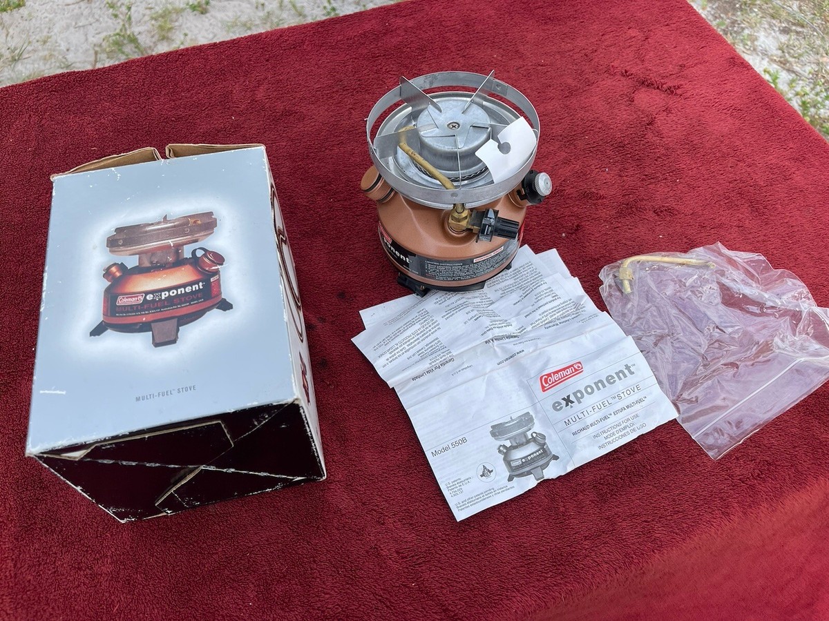 New Coleman Exponent Multi Fuel Stove #550B749 #550B725 New New Coleman Exponent Multi Fuel Stove #550B749 #550B725 New