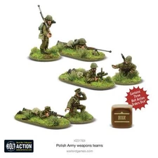 Polish Army Weapons Teams Bolt Action Warlord