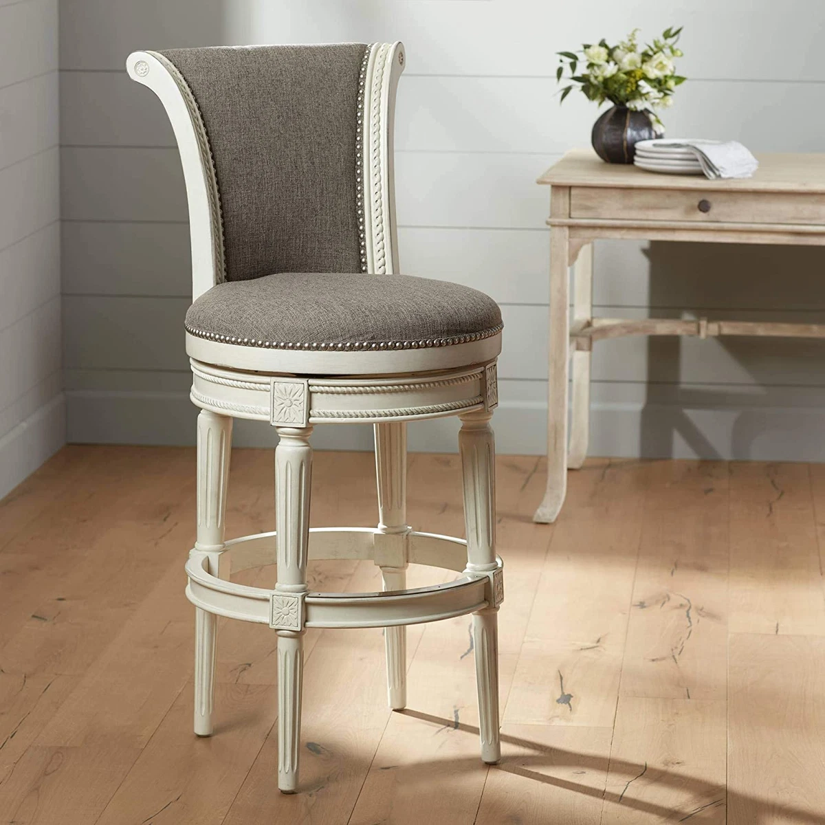 Swivel bar stools farmhouse deals