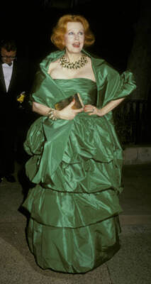 Arlene Dahl attends Actor's Fund Benefit Gala 1987 OLD PHOTO 8