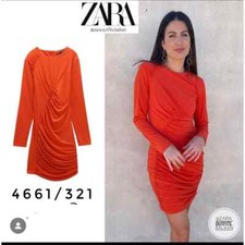 ZARA ruched Seam dress 4661/321