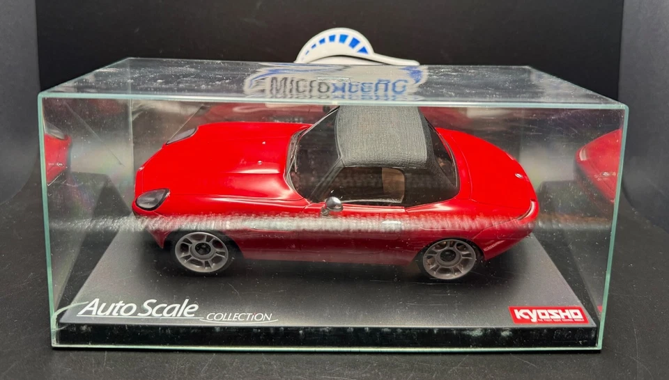 Used Kyosho MINI-Z Body BMW Z8 Red MZC4R Rare AUTO SCALE COLLECTION - Image 2 of 2