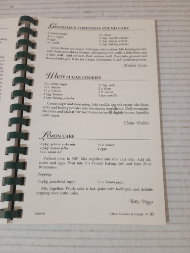 Recipes The Fruit Of The Spirit Presbyterian Church Of The Master Cookbook 1999 - Picture 14 of 18