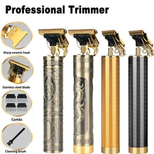 Professional Trimmer Hair Clippers Cutting Beard Cordless Barber Shaving Machine