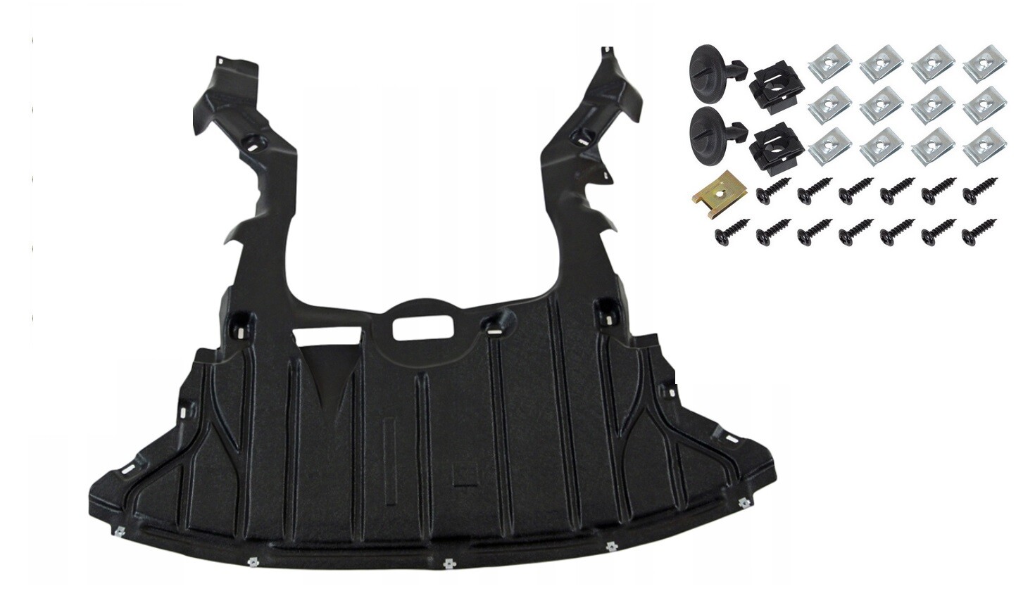 Plaque cache protection sous moteur BMW X1 E84 plastique 2009-2015