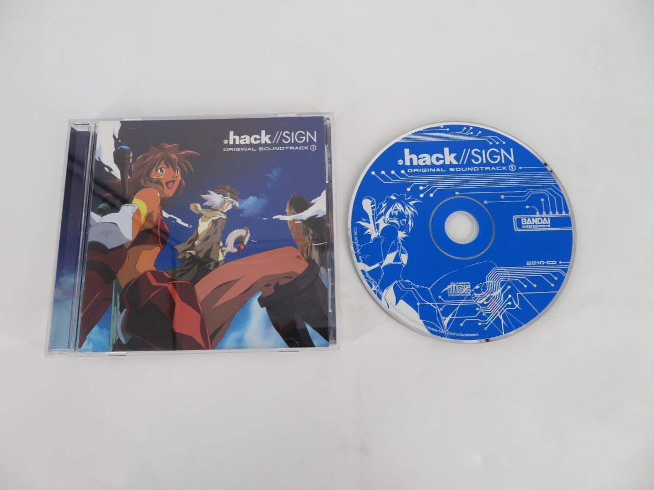 Complete - dot .hack // Sign Limited Edition CD Box CIB Soundtrack -  TESTED!