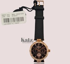 Versace Versus Women's Black 36 mm Sertie Watch VSPOS6021 Rose Tone