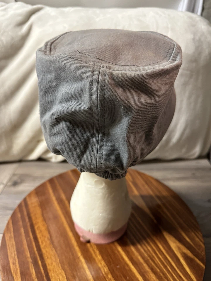 Sombrero Kepi de Colección Guerra Civil Confederado Forrado en Lana Gris Cruz Mosquete Herrajes Foto 4 de 4