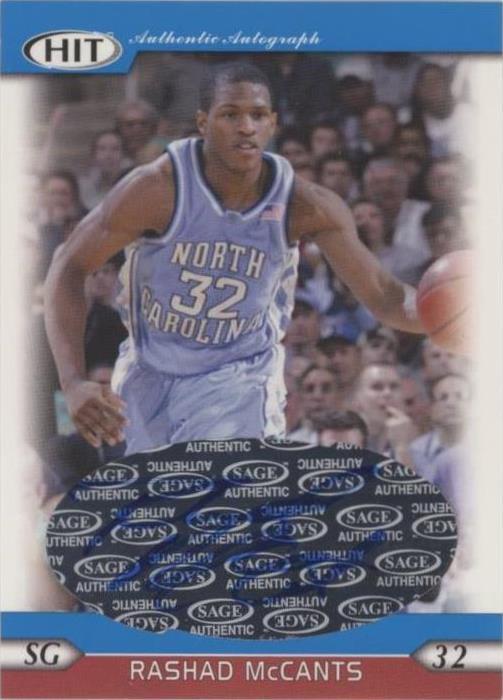 2005 SAGE Hit - Rashad McCants #A32 - 1 of 2
