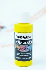 Createx Airbrush Colors 5114 Transparent Brite Yellow 2oz. water-based paint 