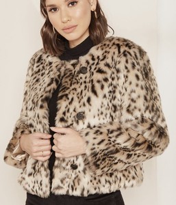 snow leopard coat real